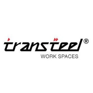 white-Transteel logo